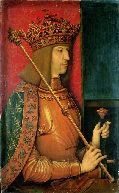 Kaiser Maximilian I., ca. 1500 von Bernhard Strigel